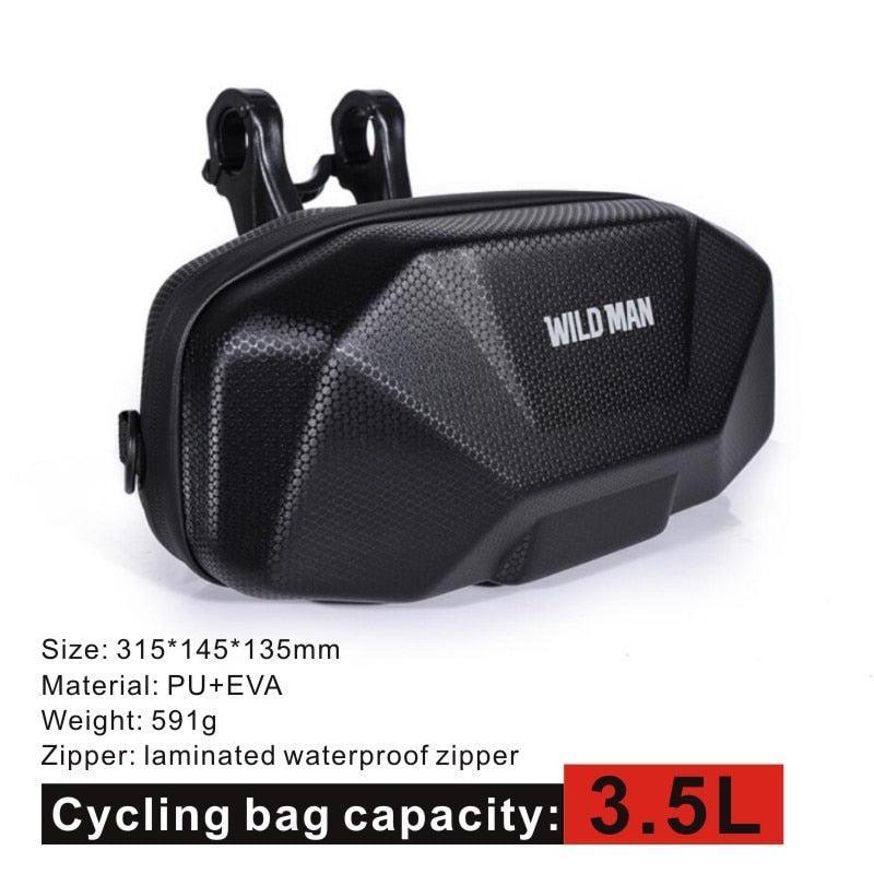 WTUVIVE bag para bicicleta à prova d'água, grande capacidade de viagem, ciclismo quadro dianteiro